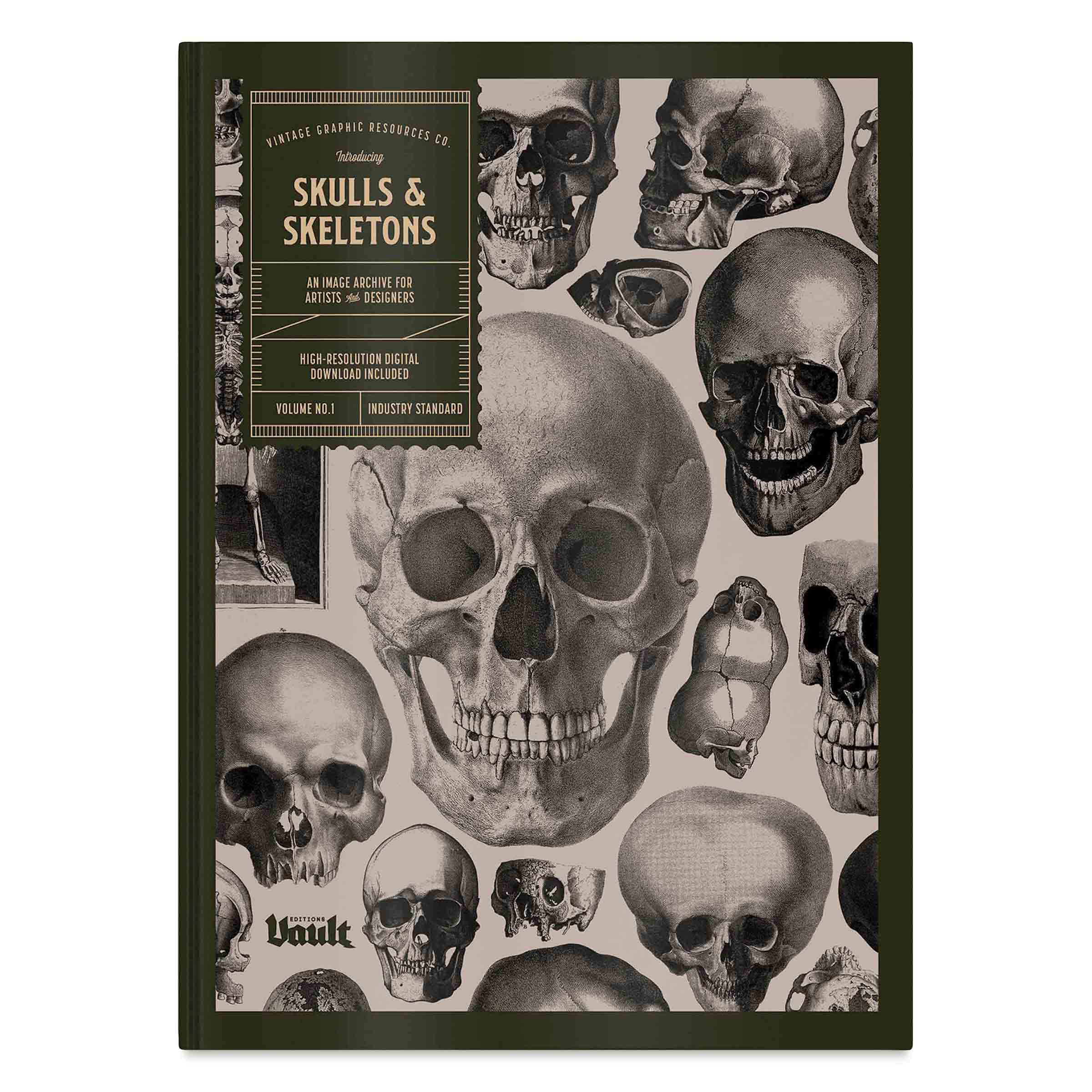 Vault Editions Skulls and Skeletons: An Image Archive for Artists and Designers