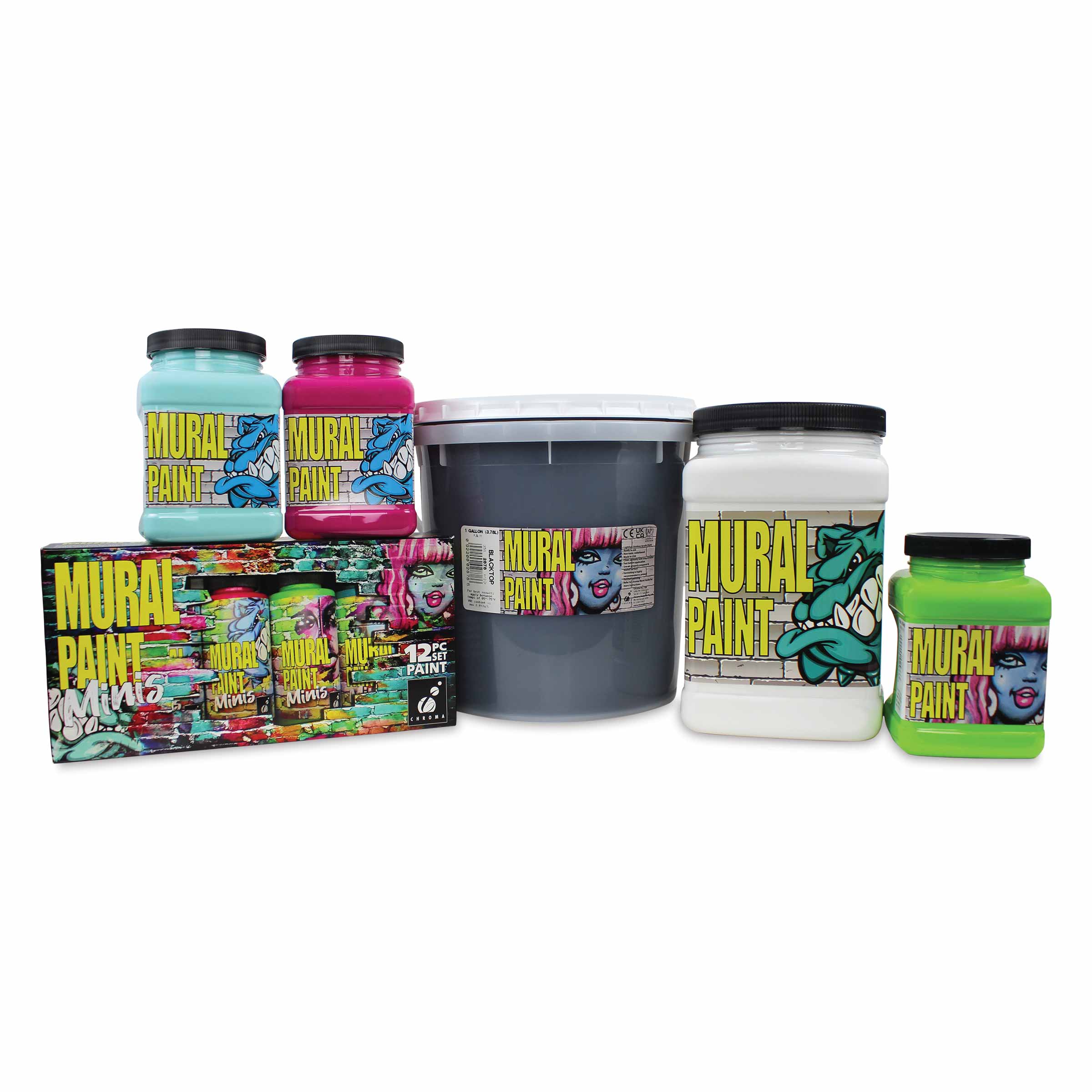 Chroma Acrylic Mural Paint and Sets