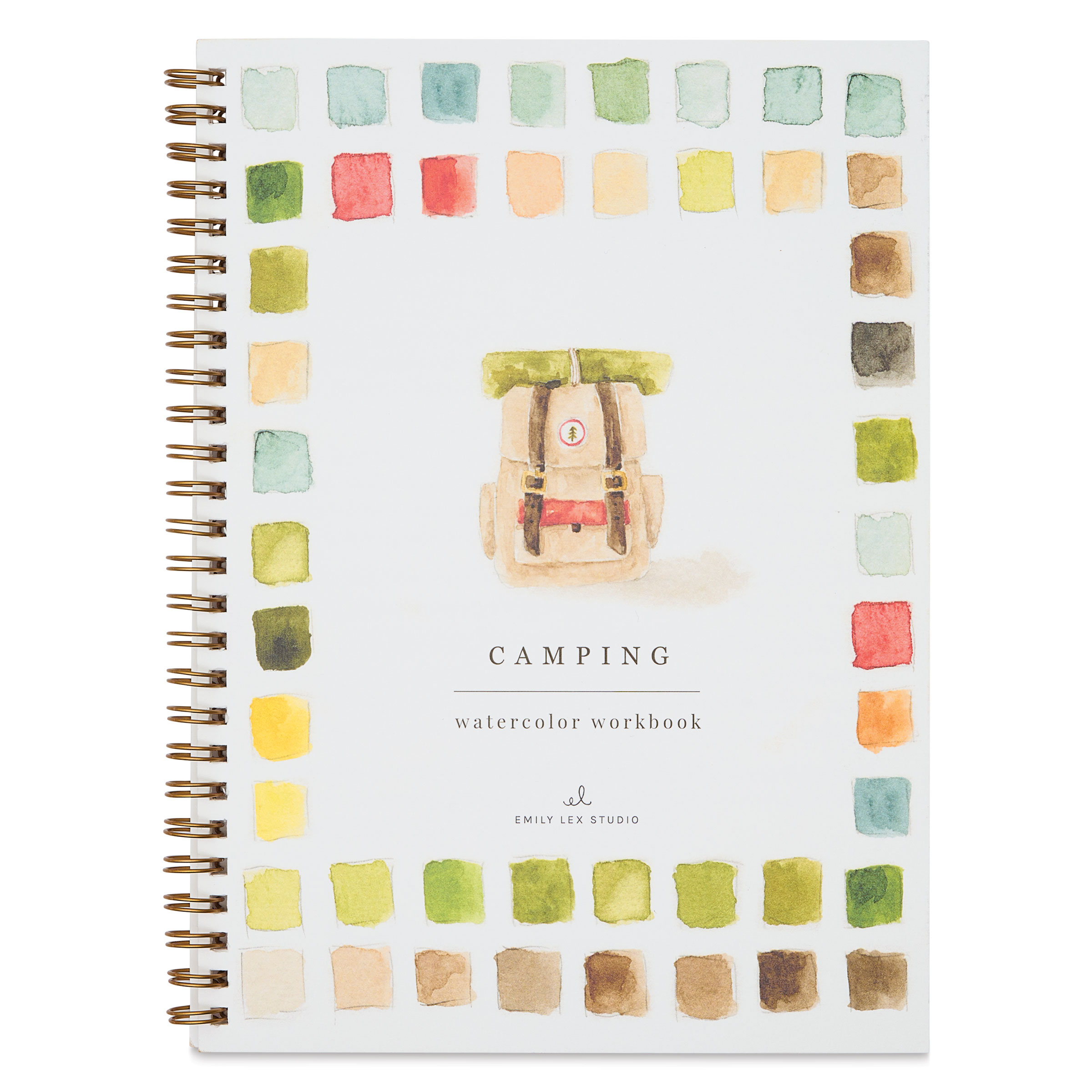 Emily Lex Studio Camping Watercolor Workbook