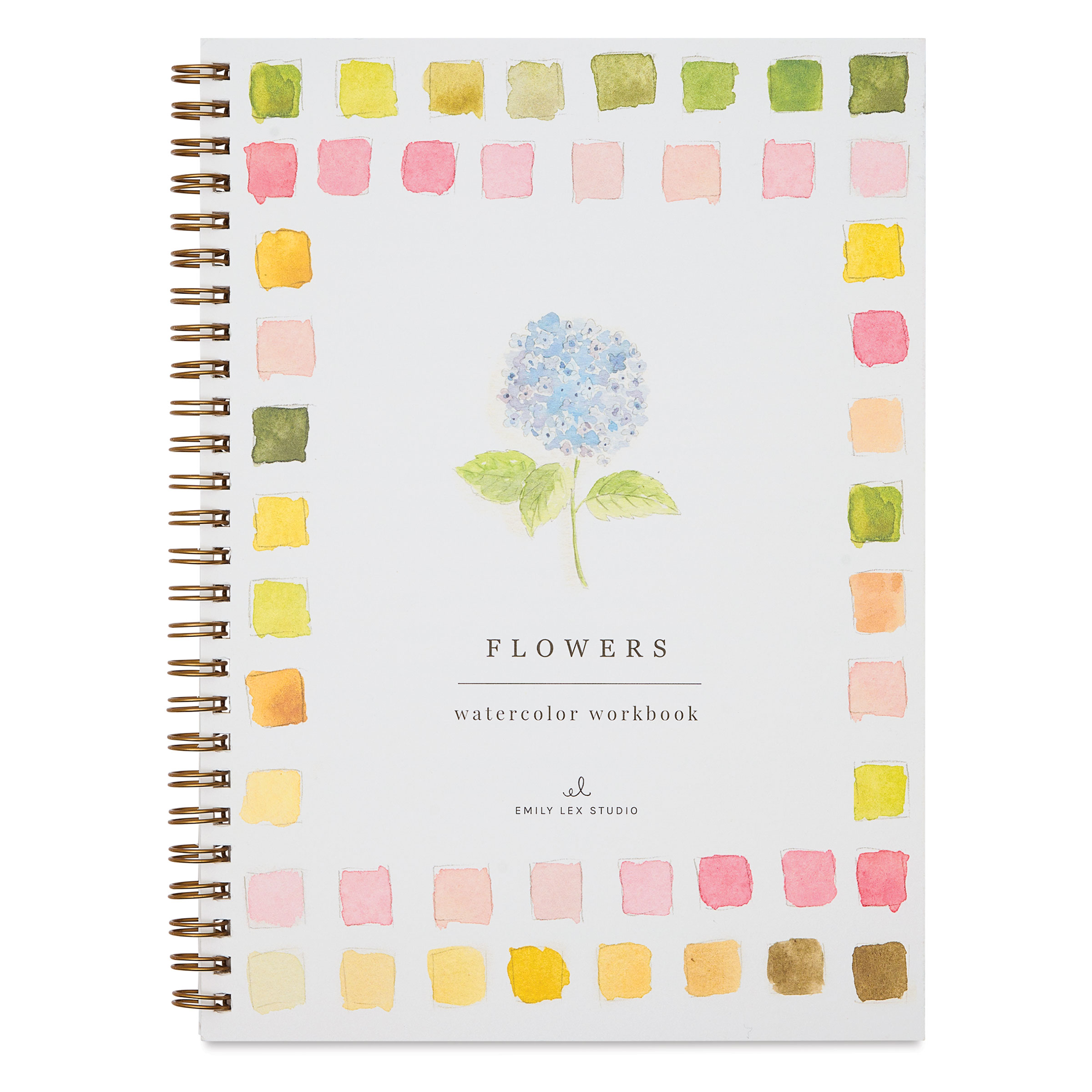 Emily Lex Studio Flowers Watercolor Workbook
