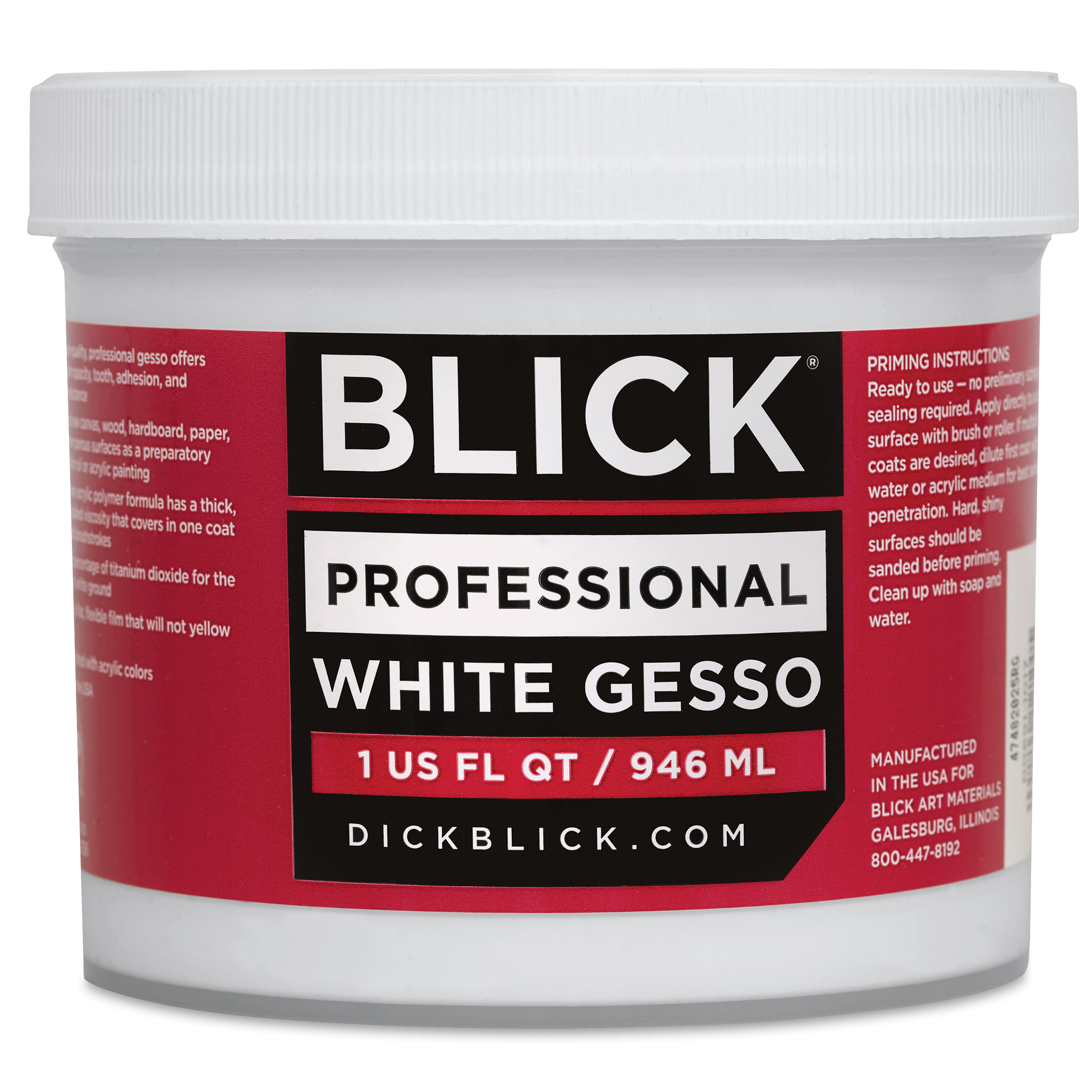 Blick Professional Acrylic Gesso