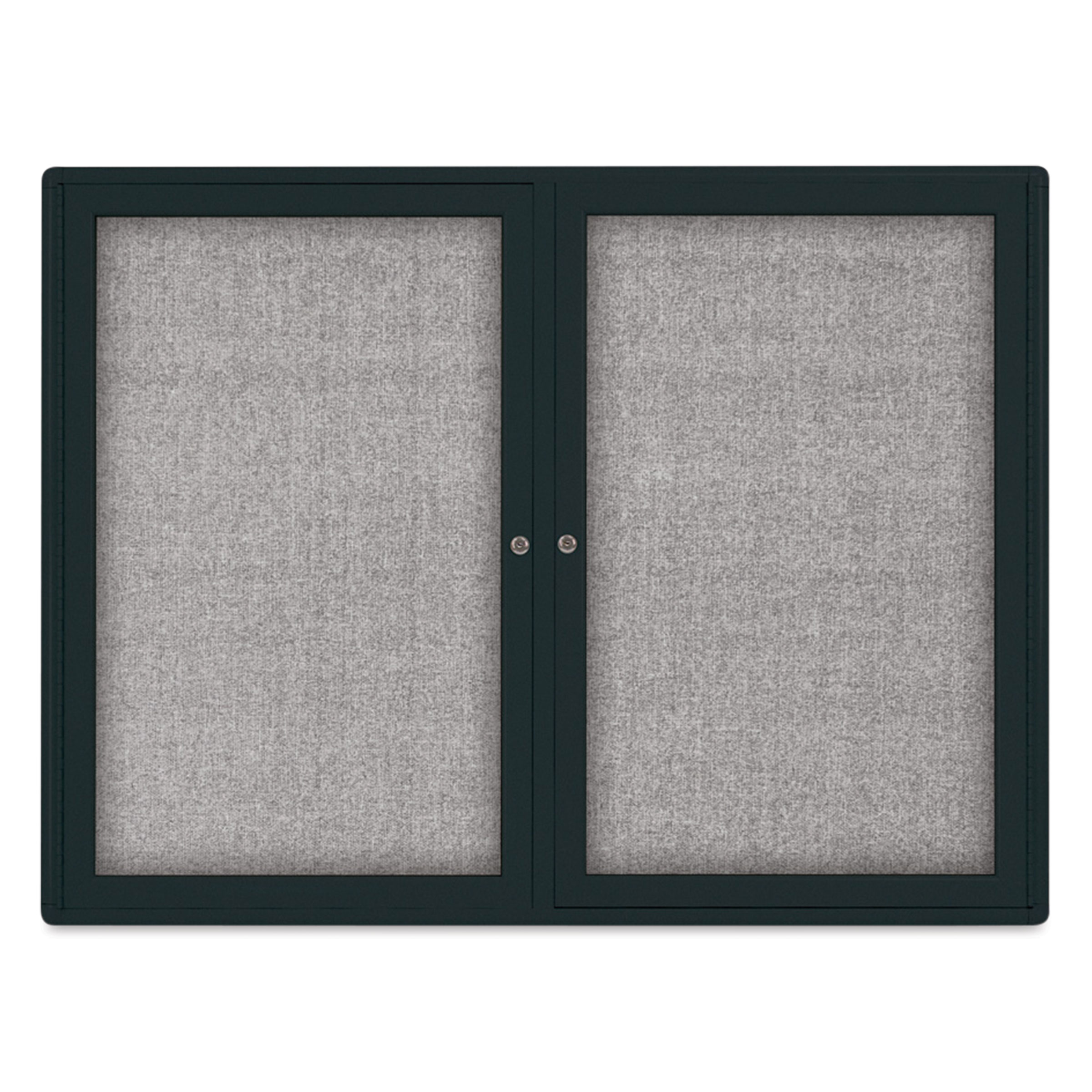 UVP Radius Enclosed Bulletin Tackboard