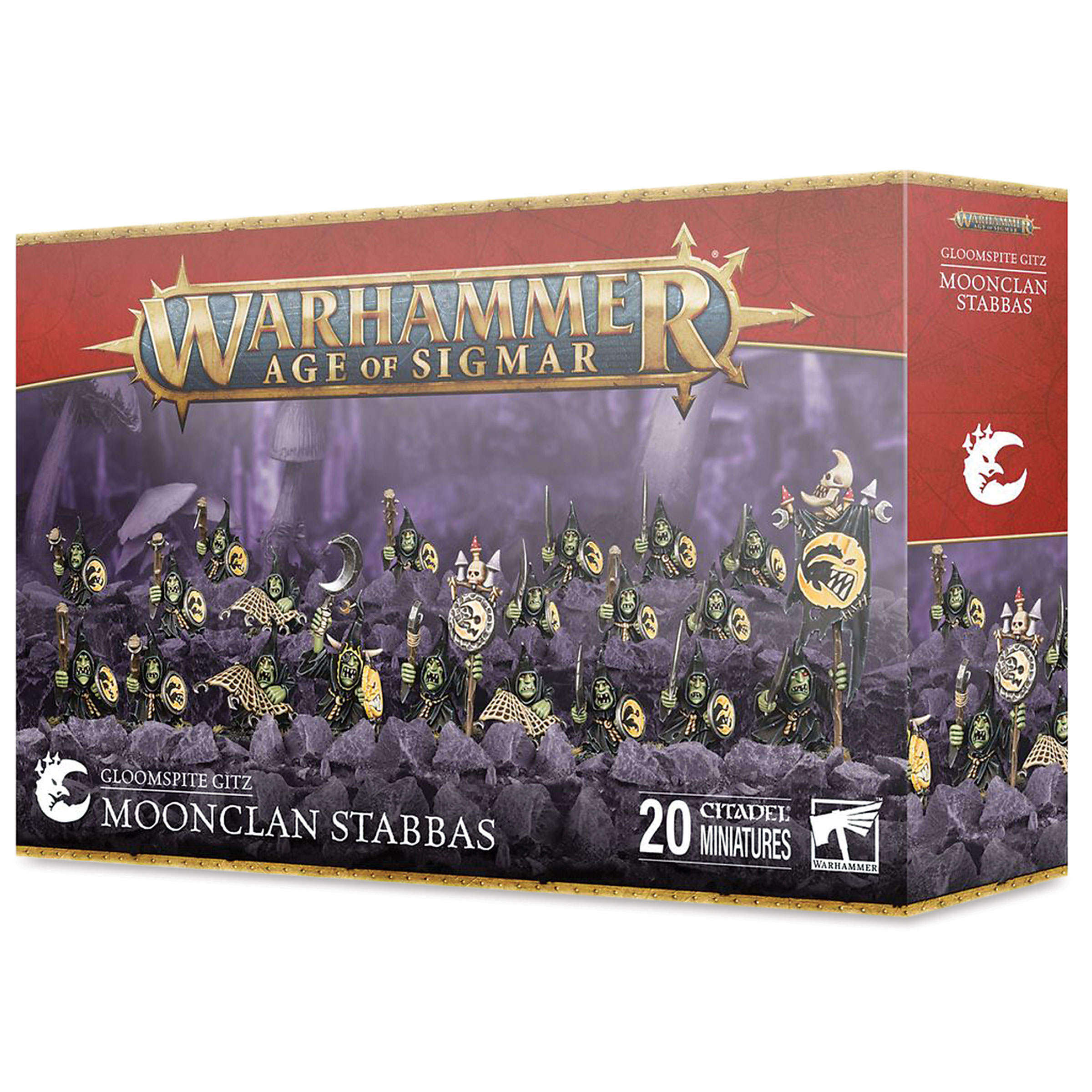 Warhammer Age of Sigmar Gloomspite Gitz Moonclan Stabbas