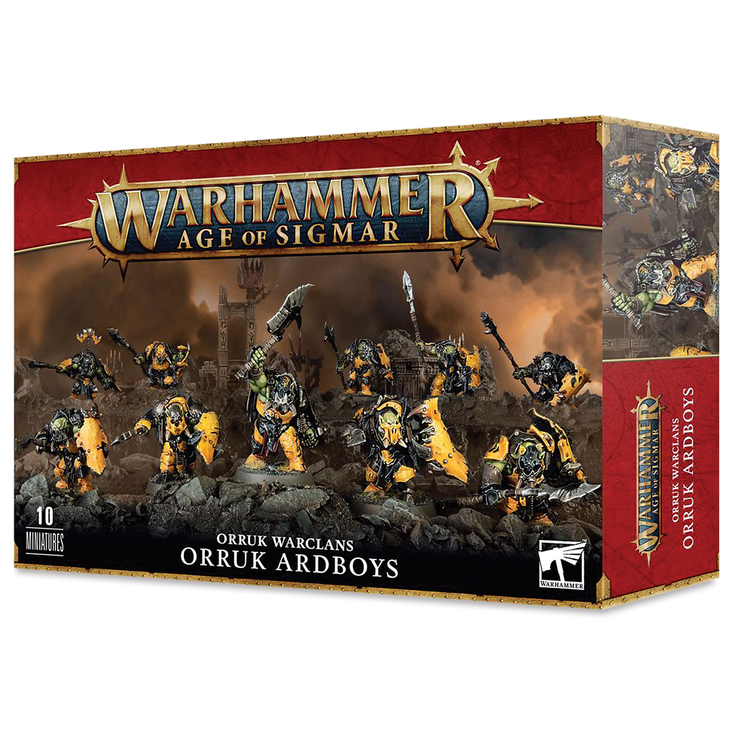 Warhammer Age of Sigmar Orruk Warclans Orruk Ardboyz