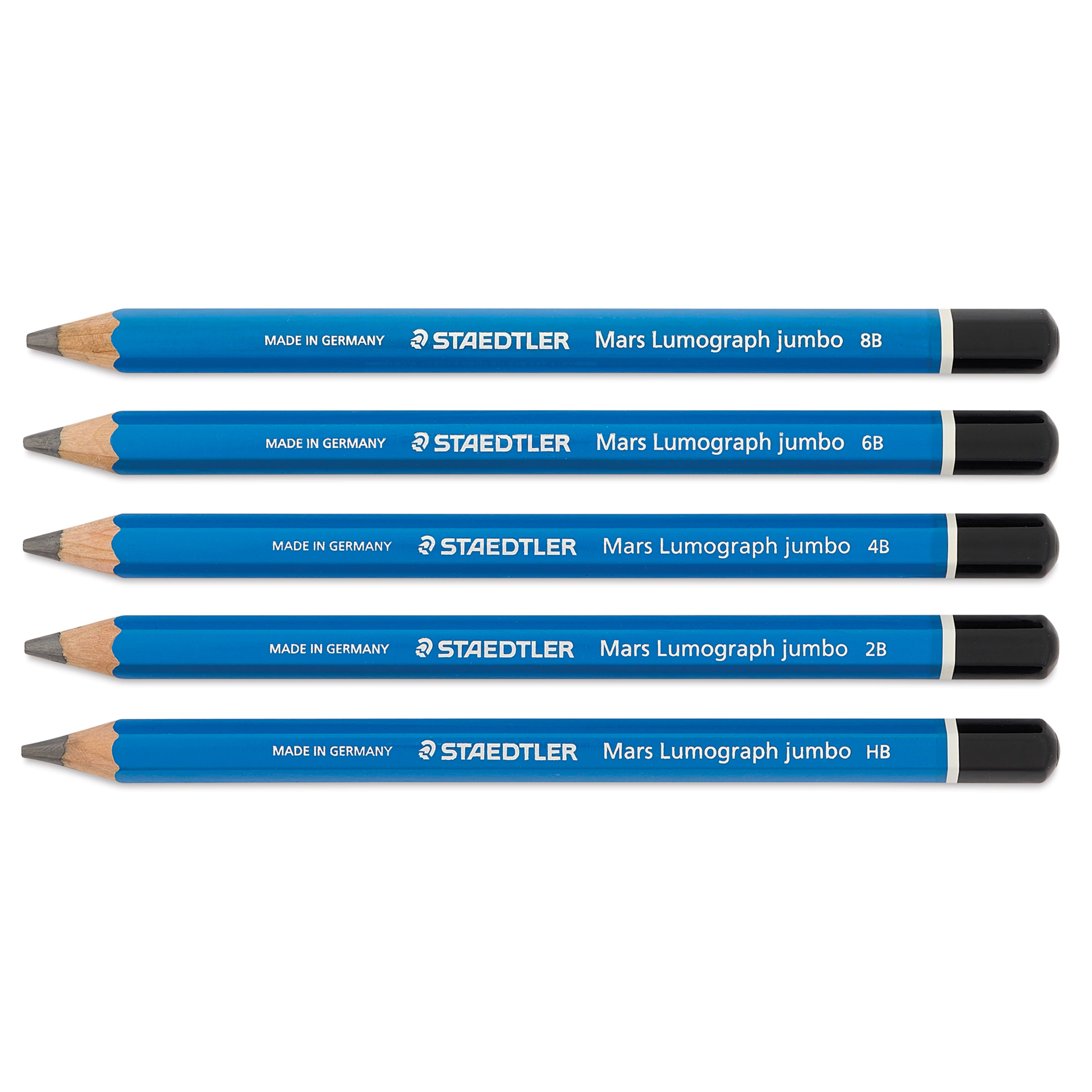 Staedtler Mars Lumograph Jumbo Pencil Set | BLICK Art Materials