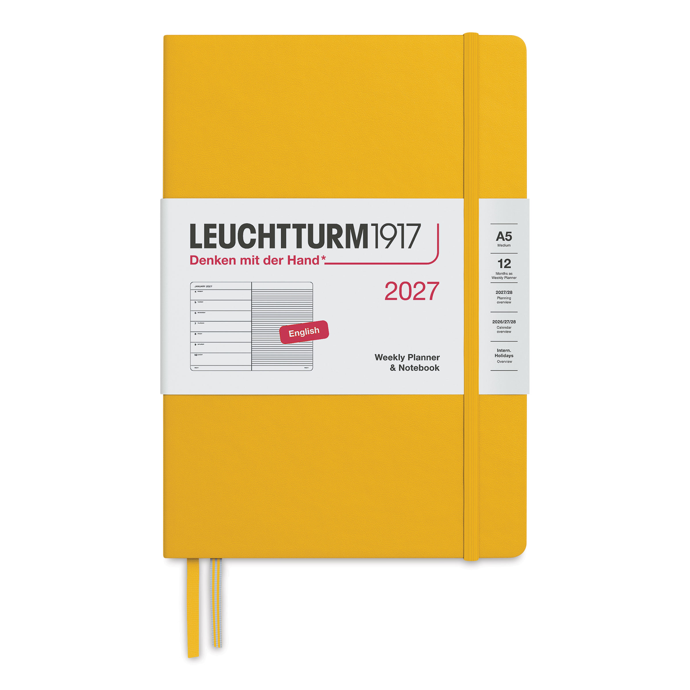 Leuchtturm1917 2027 Weekly Planners & Notebooks