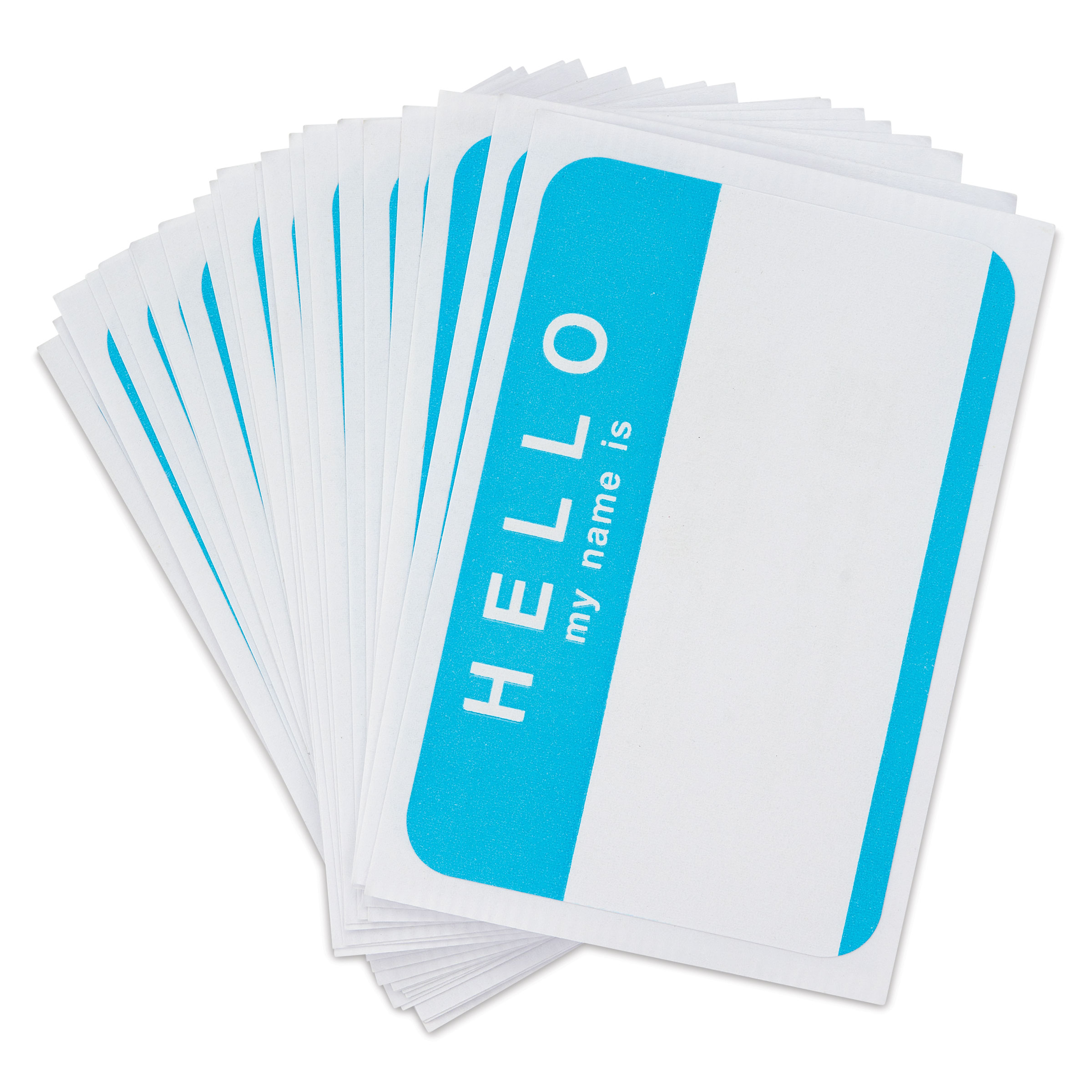 Charles Leonard Self-Adhesive Hello Name Badges