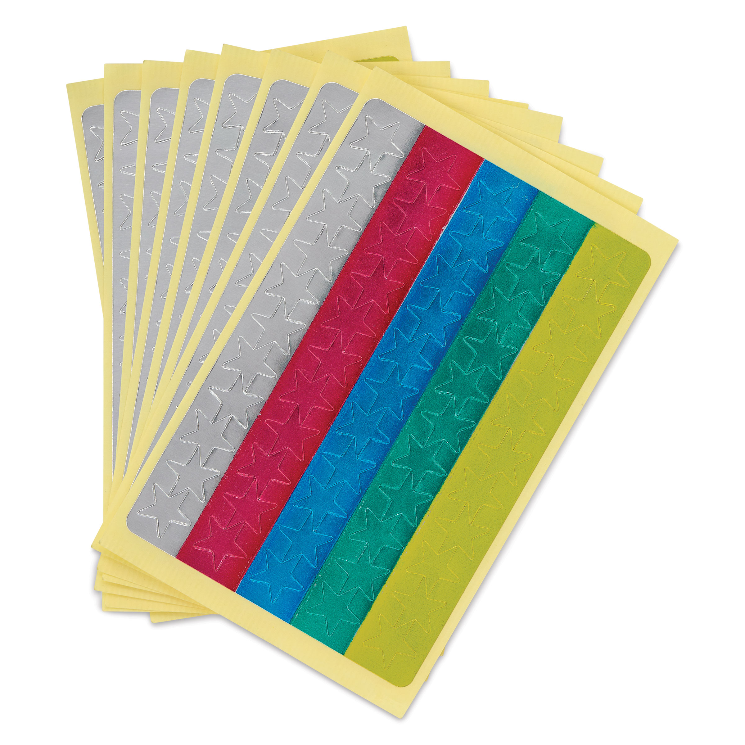 Charles Leonard Foil Star Stickers