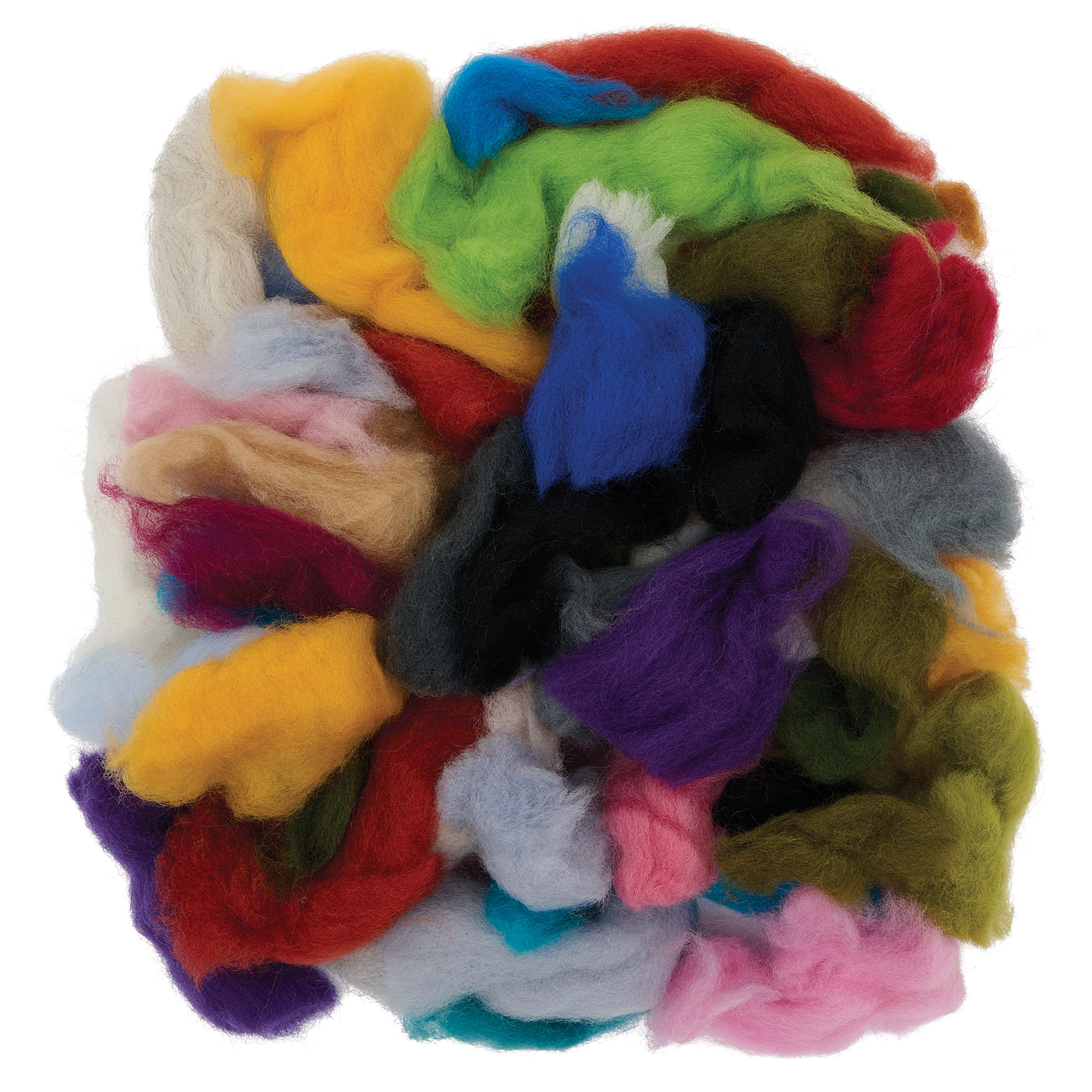 Wistyria Editions 100% Wool Roving Bits & Ends