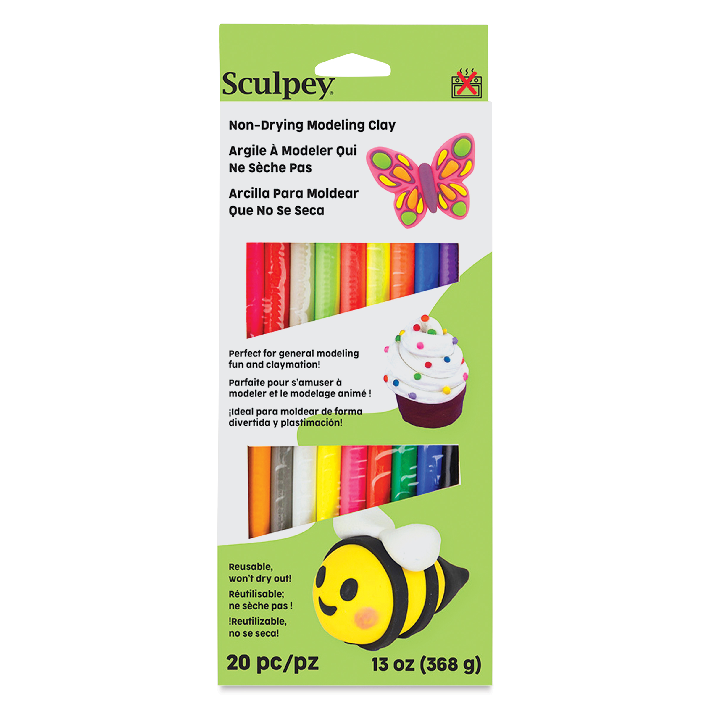 Sculpey Non-Dry Modeling Clay | BLICK Art Materials