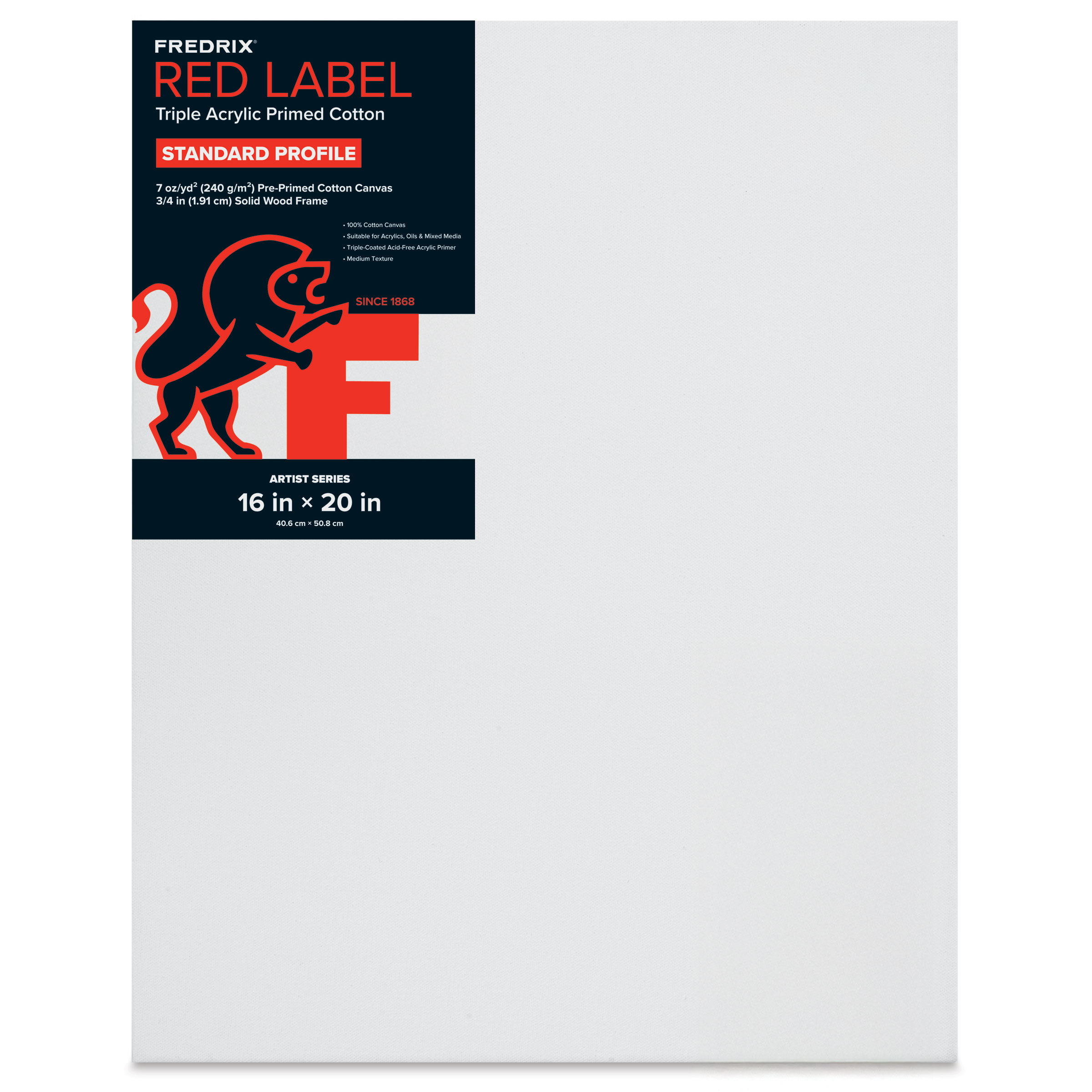 Fredrix Red Label Cotton Canvas