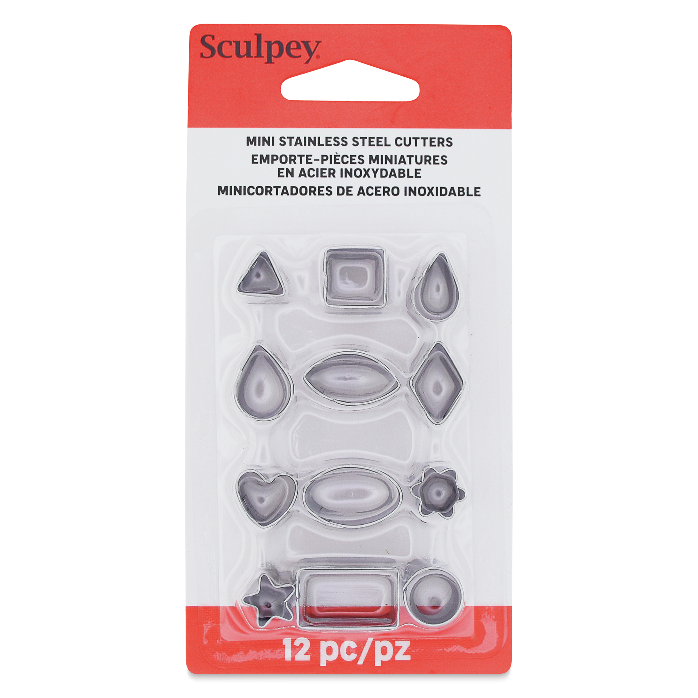 Sculpey Tools Mini Metal Clay Cutters