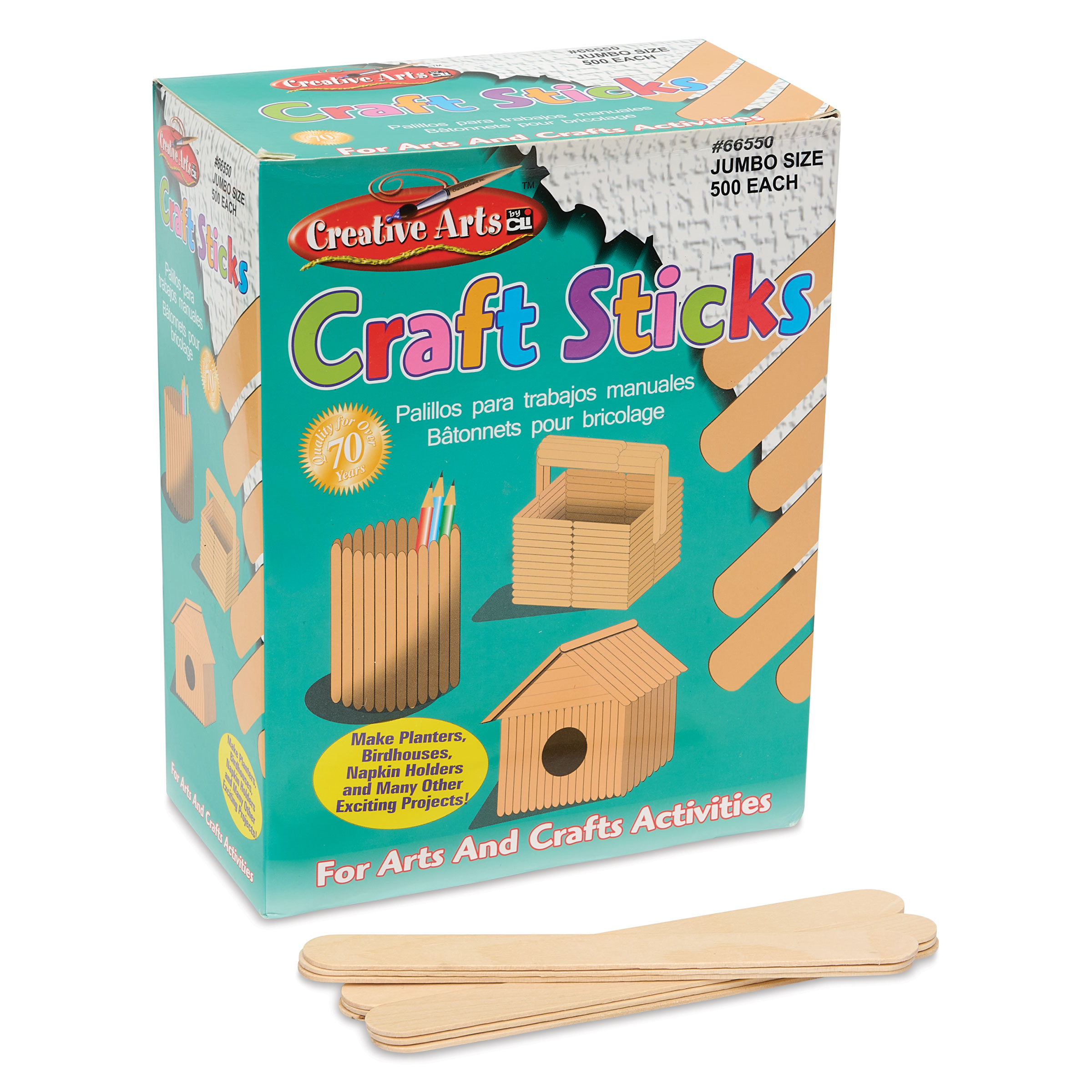 Creative Arts by Charles Leonard Craft Sticks