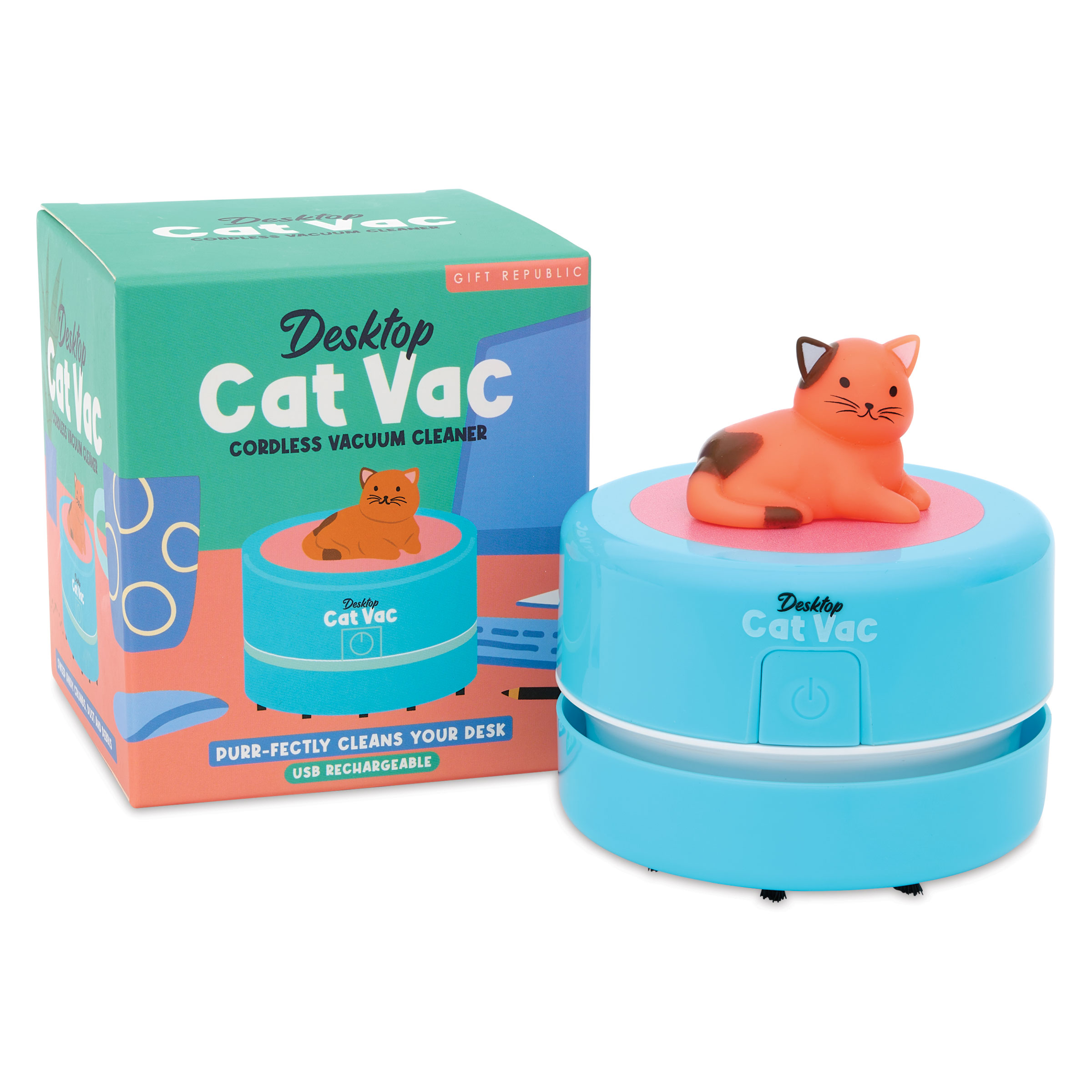 Gift Republic Desktop Cat Vac Cordless Vacuum Cleaner