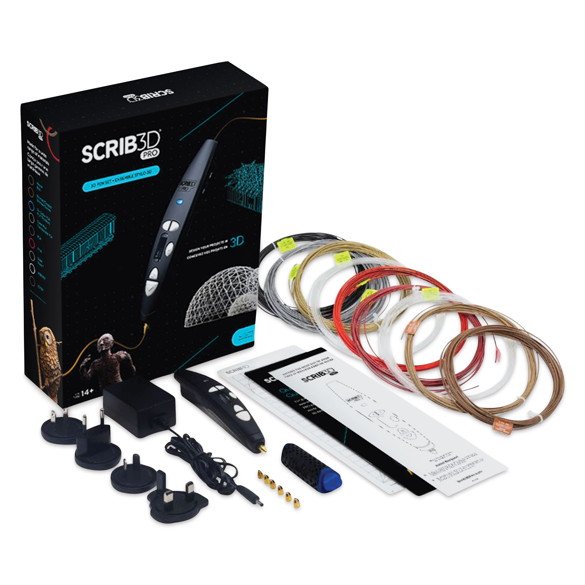 Scrib3D Pro 3D Printing Pen Set