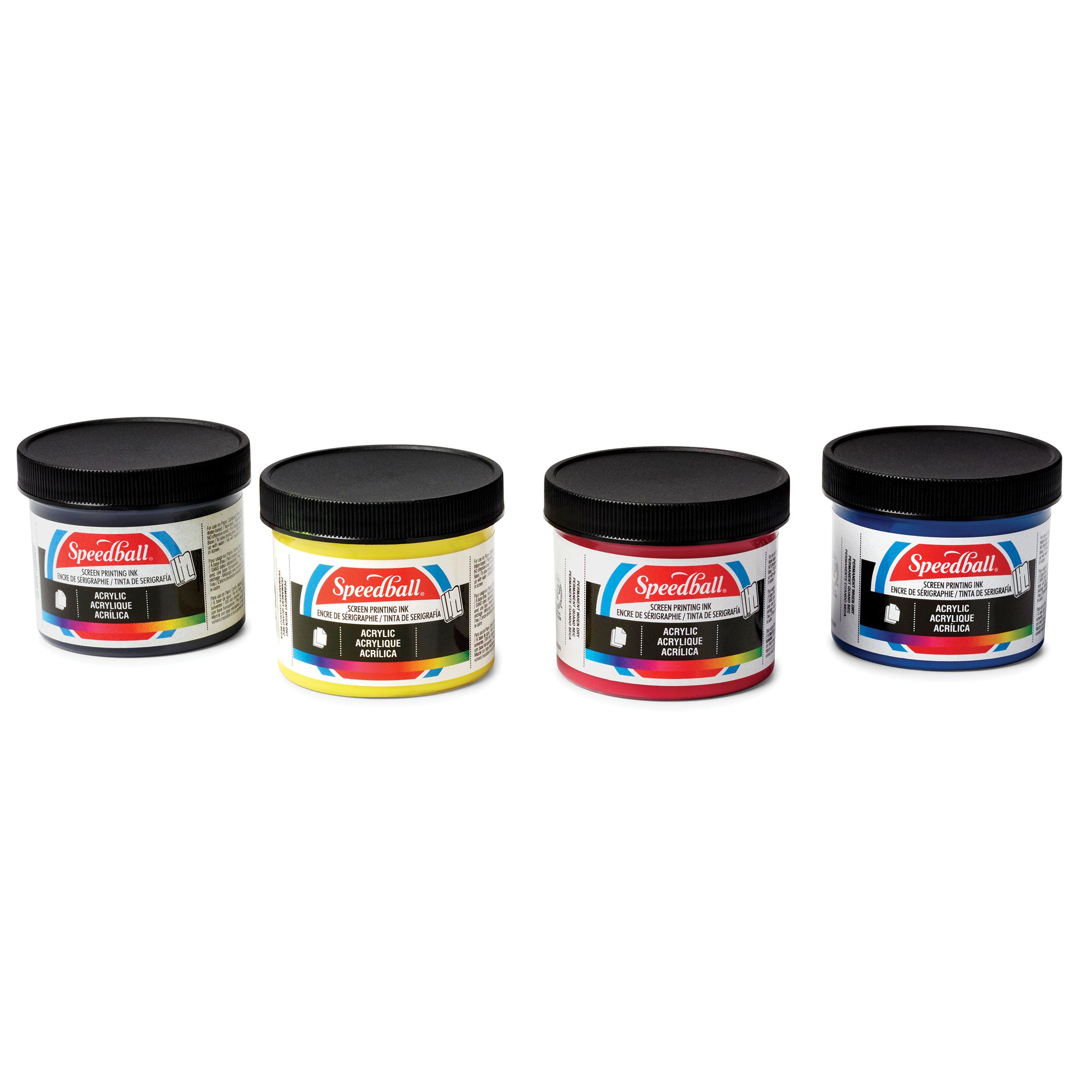 Speedball Permanent Acrylic Screen Printing Ink and Set