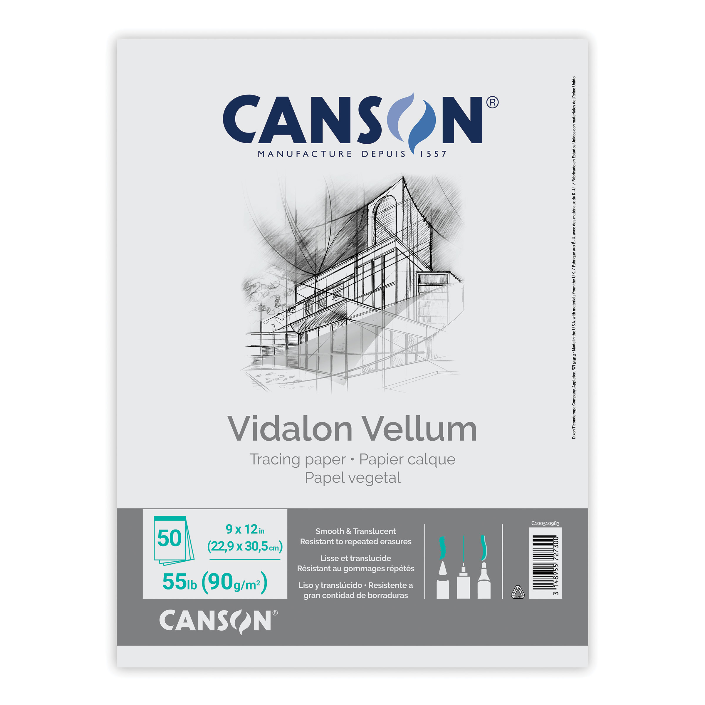 Canson Vidalon Vellum Pads