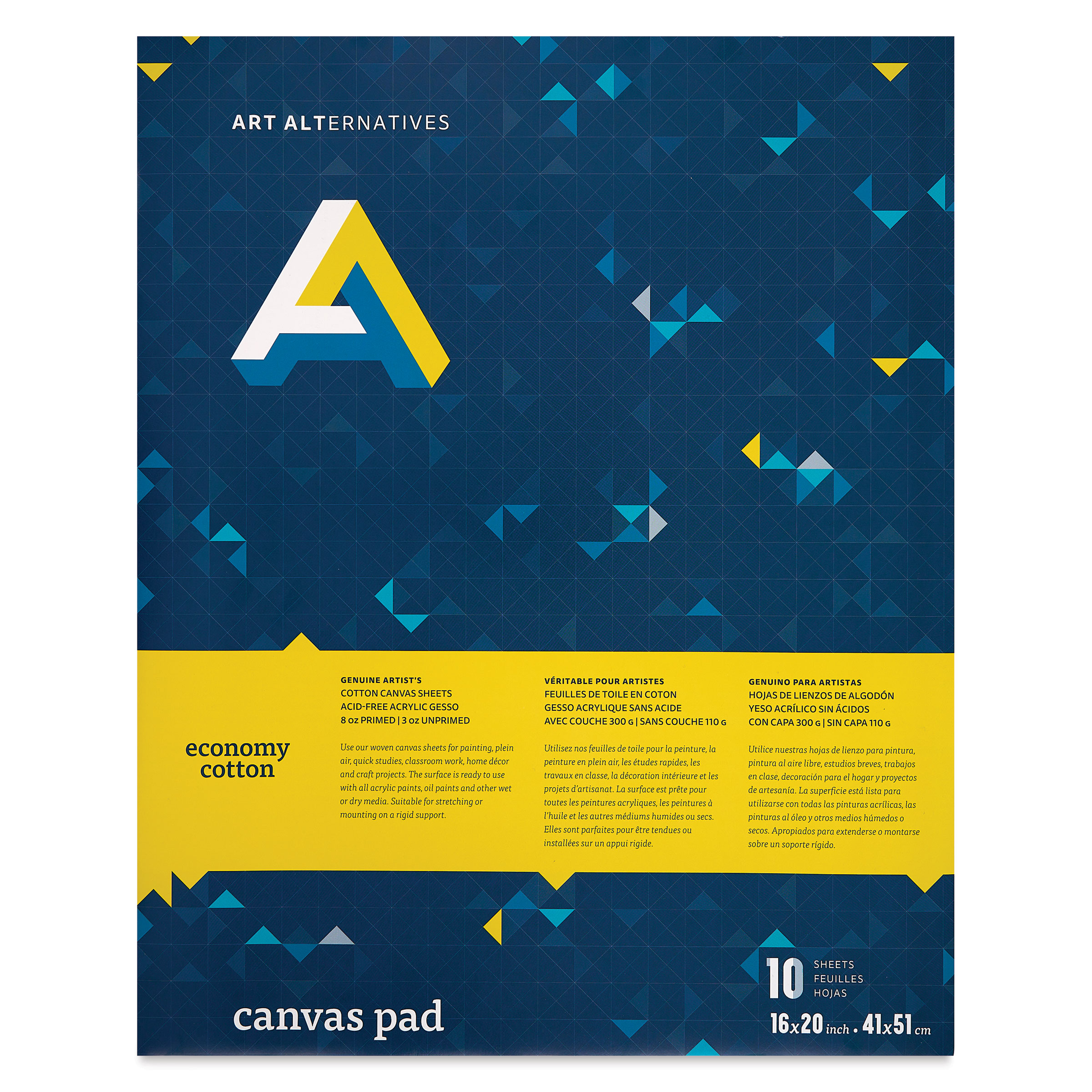 Art Alternatives Economy Canvas Pads
