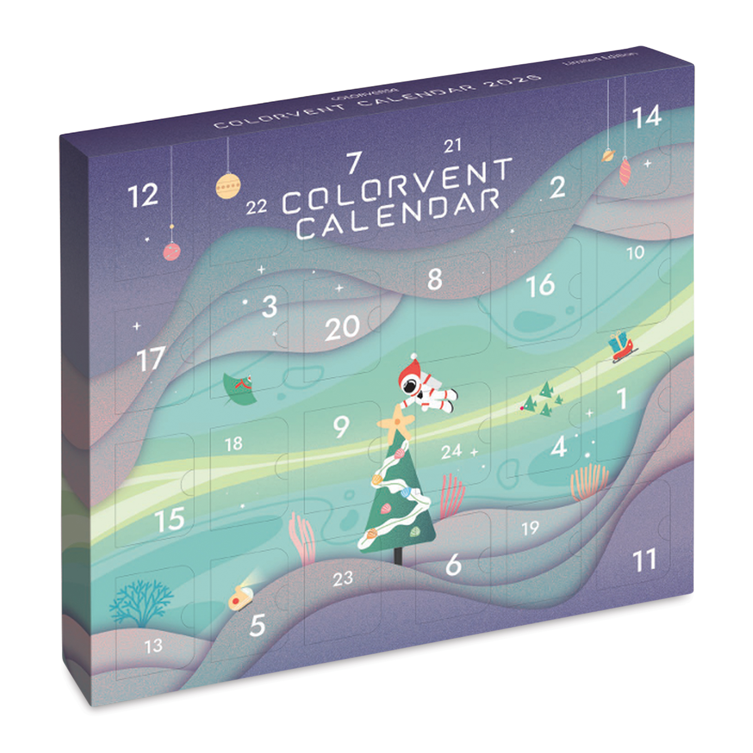 Colorverse Colorvent 2026 Cosmic Ink Calendar