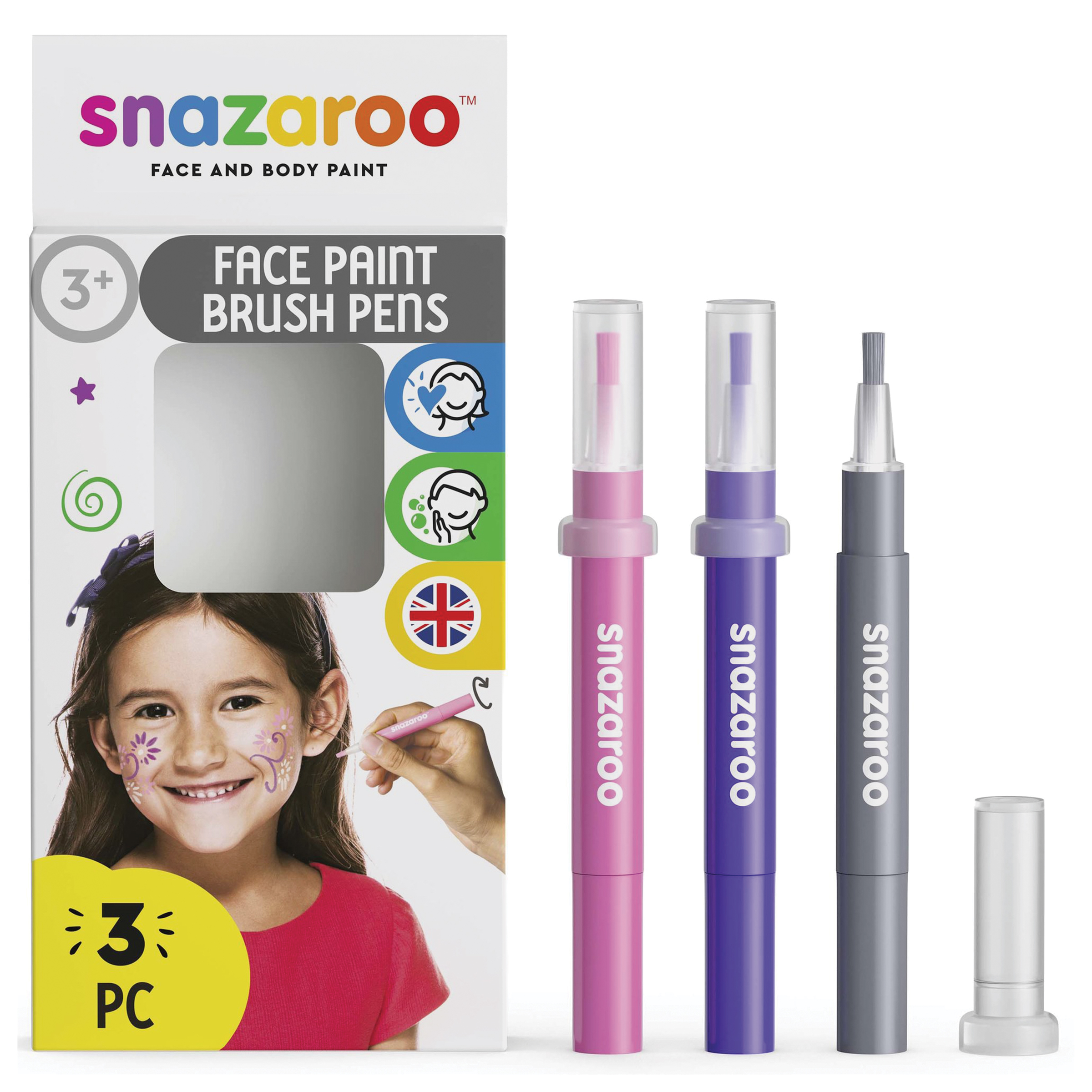 Snazaroo Face Paint Brush Pen Sets