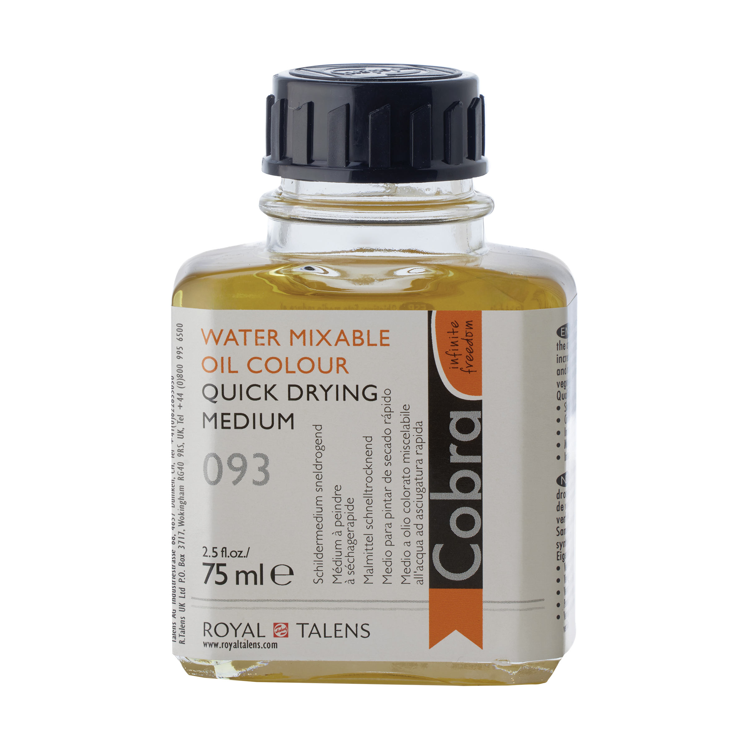 Cobra Water Mixable Oil Quick Dry Mediums